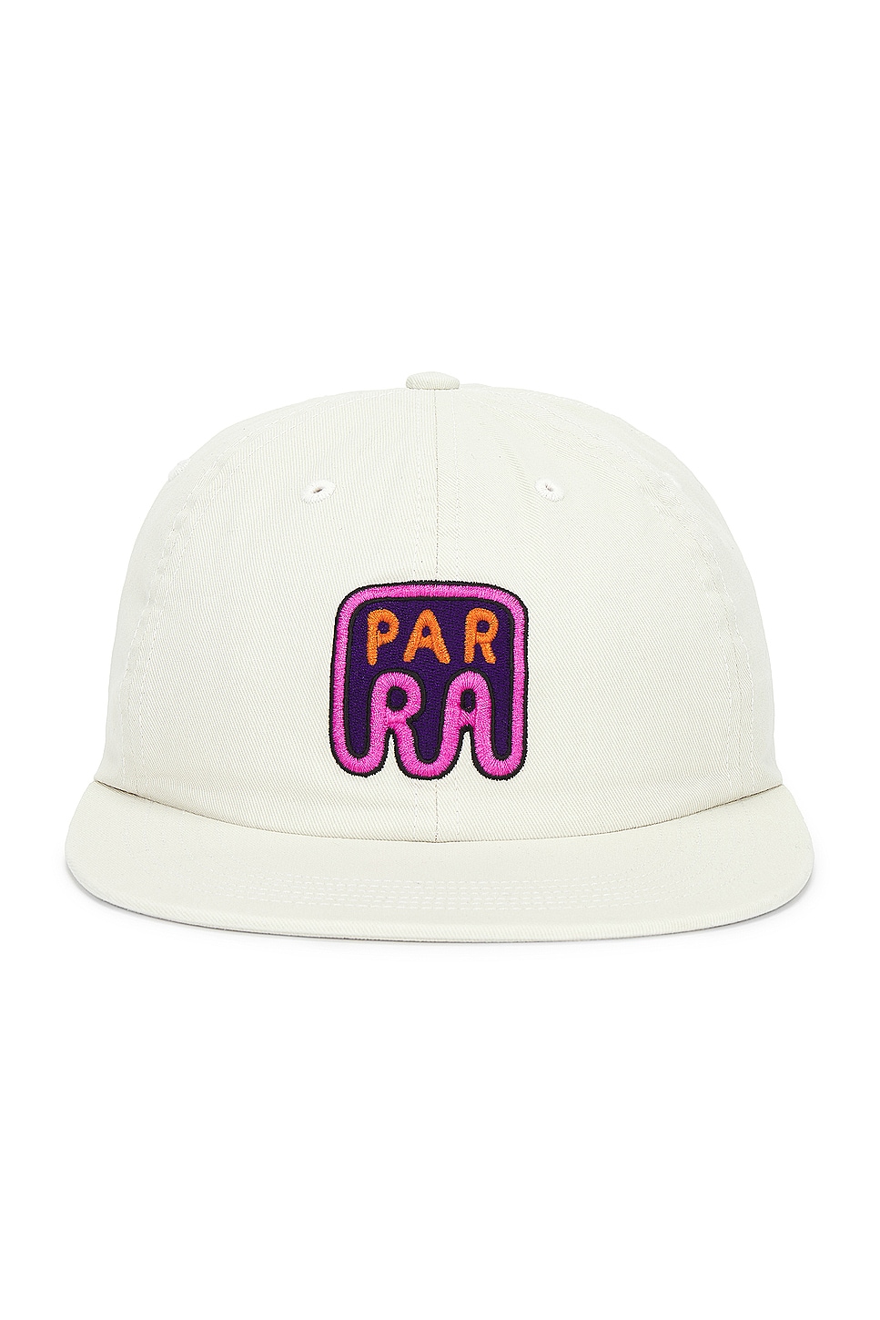 Fast Food Logo 6 Panel Hat in White