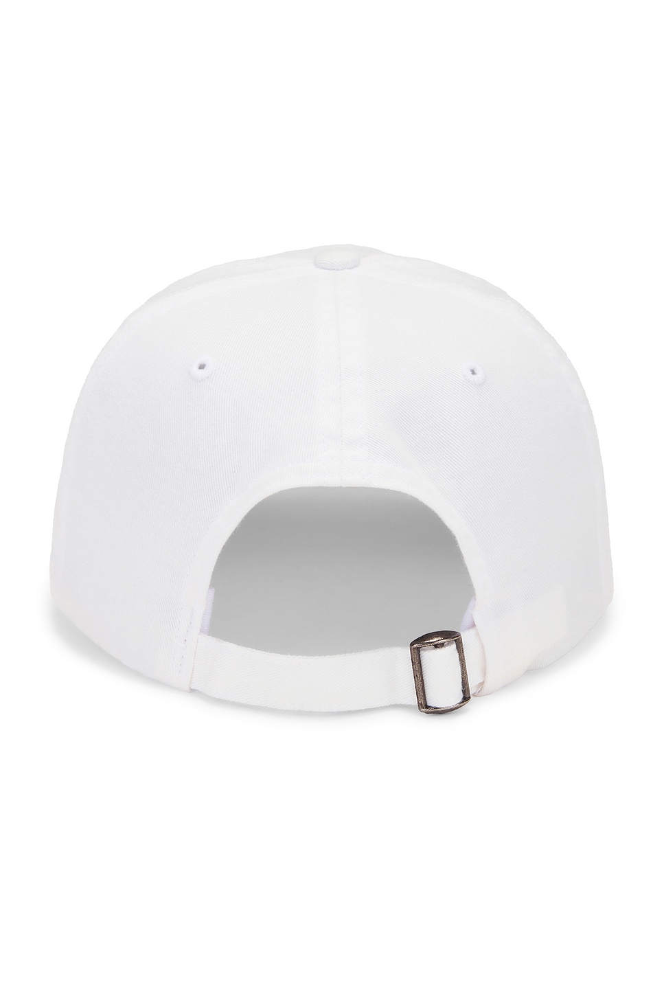 Shop By Parra Script Logo 6 Panel Hat In White