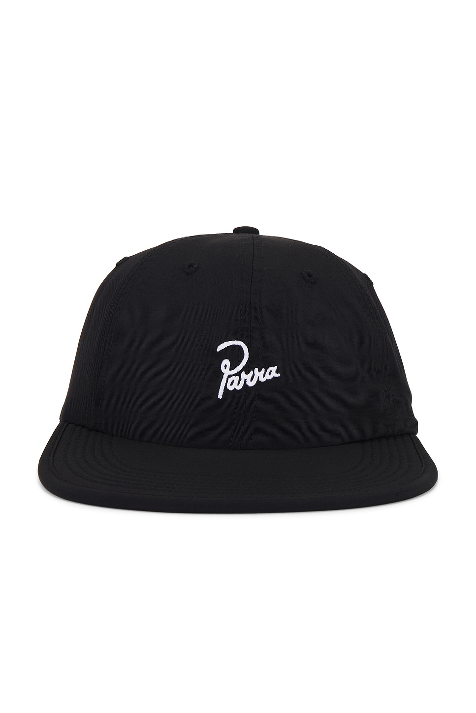 Signature 6 Panel Hat in Black