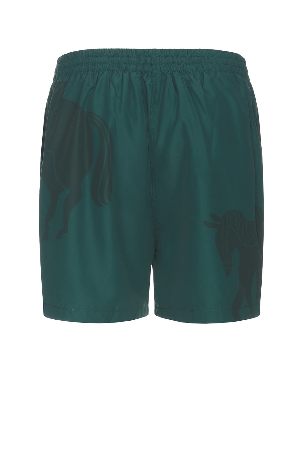 Shop By Parra Short Horse Shorts In Pine Green