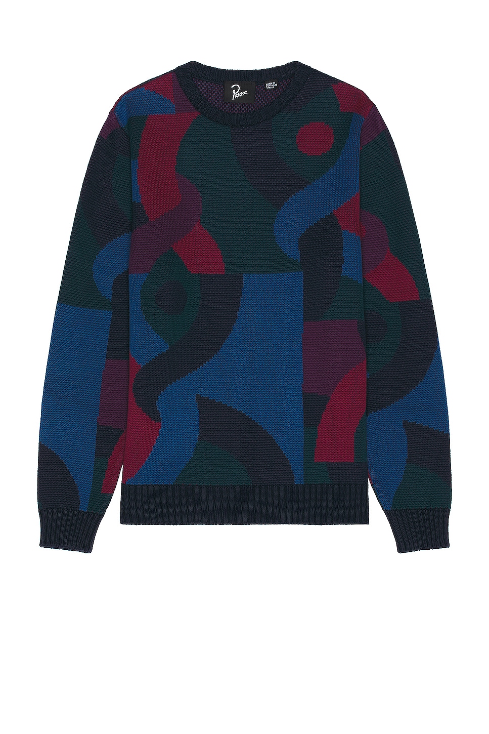 Image 1 of By Parra Knotted Knitted Sweater in Multi