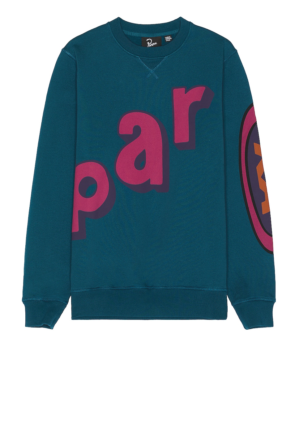 Image 1 of By Parra Loudness Crewneck in Coral Blue