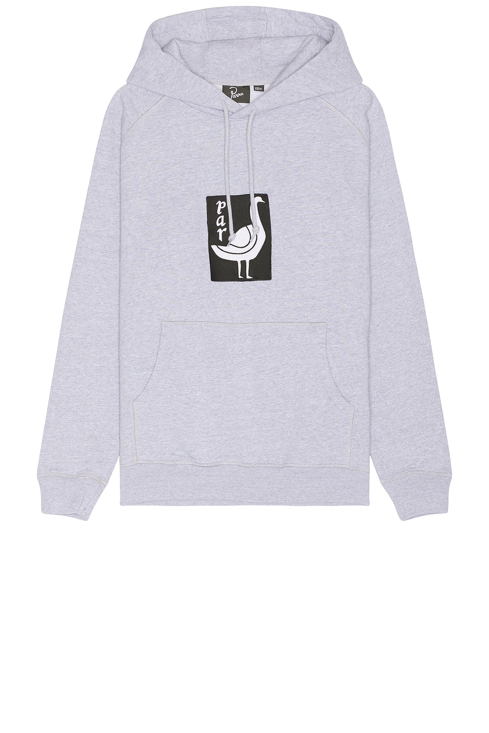 Shop By Parra Riddle Hooded Sweatshirt In Heather Grey