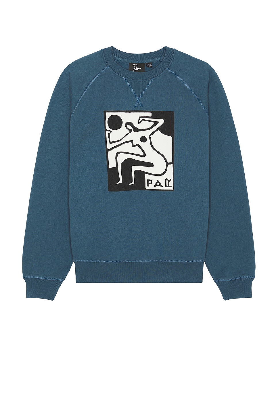 Ball Sports Crew Neck Sweatshirt in Blue