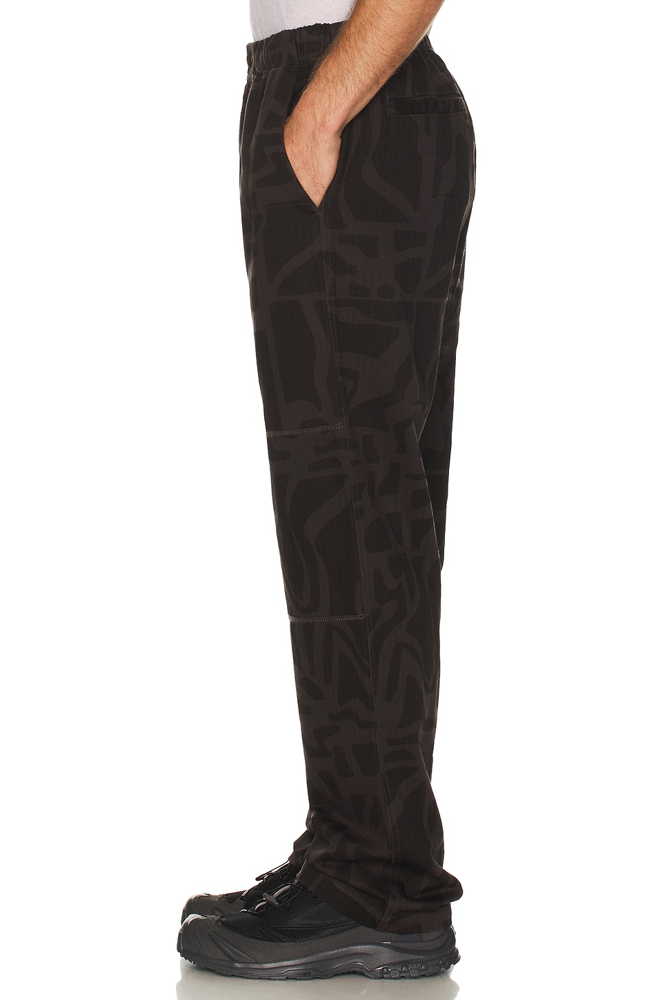 By Parra Broken Ftp Pants In Black