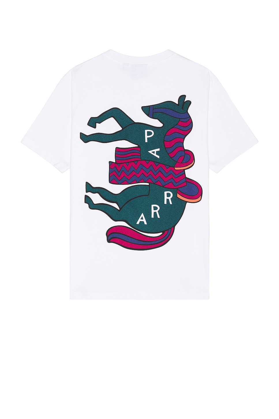 Image 1 of By Parra Fancy Horse T-shirt in White