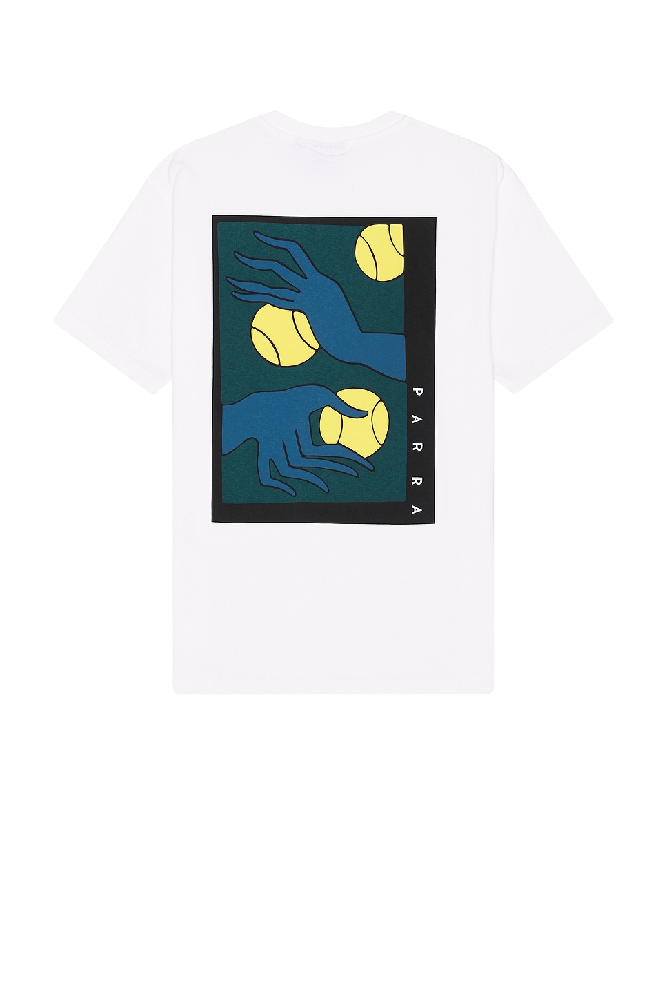 Image 1 of By Parra Ball Catcher T-Shirt in White