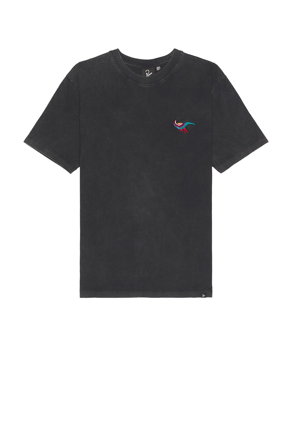 Shop By Parra Duck Attack T-shirt In Washed Black