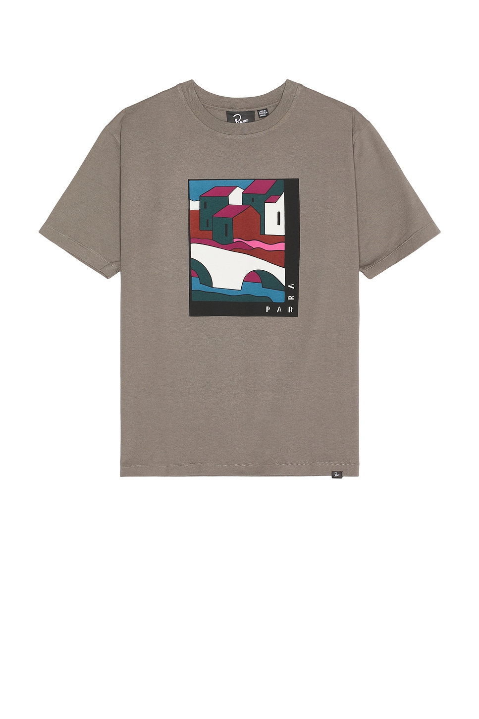 Image 1 of By Parra Leaving You T-Shirt in Anthracite