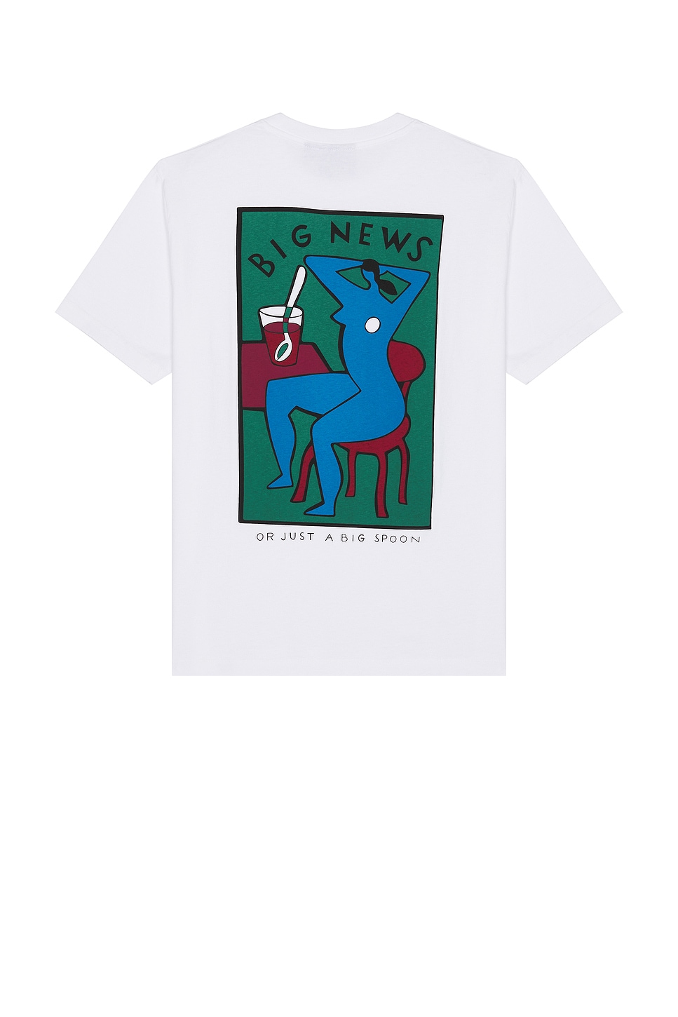 Big News T-Shirt in White