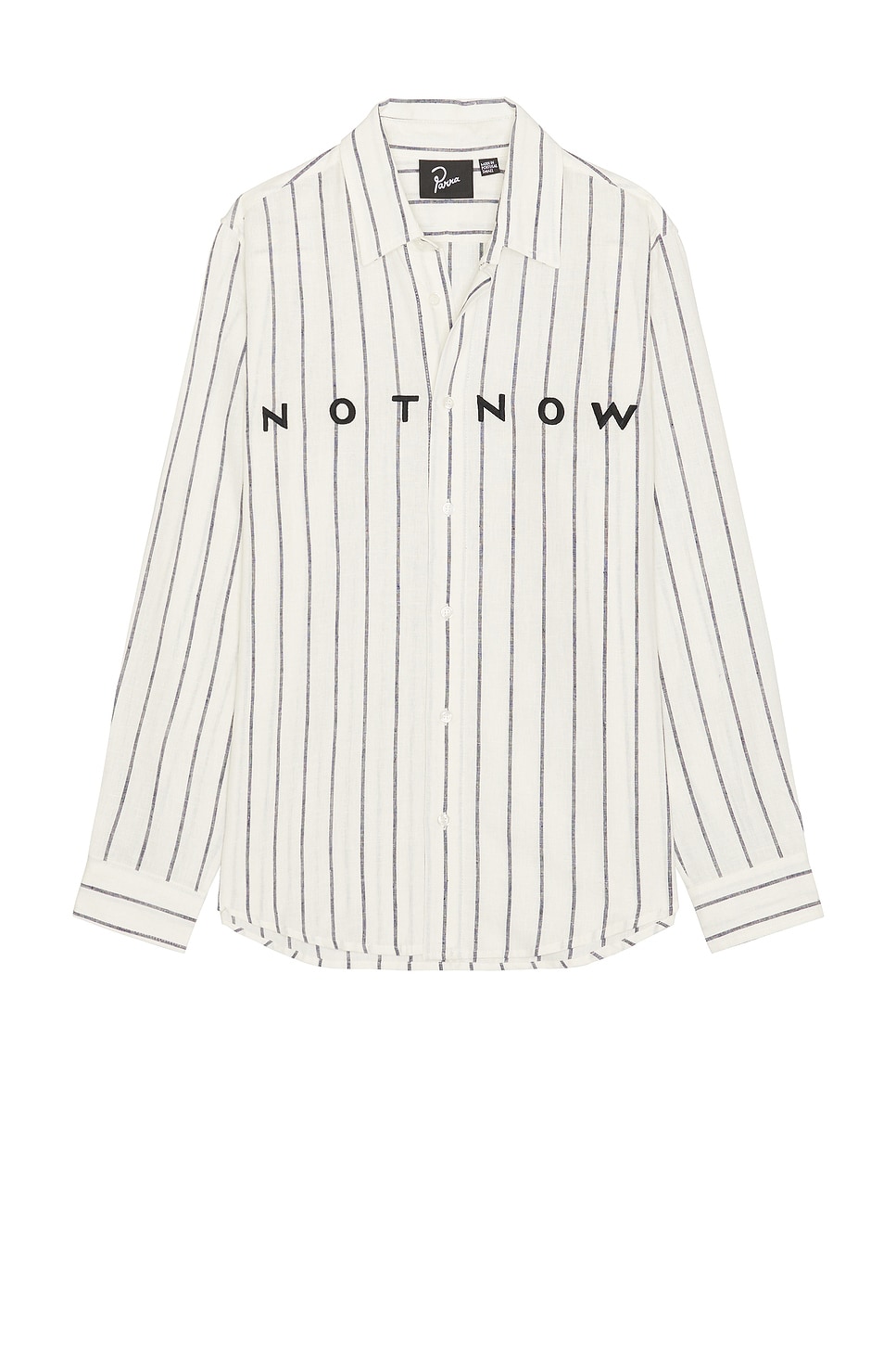 Not Now Shirt in White