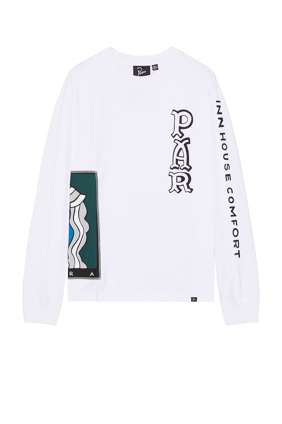 Your Face Long Sleeve T-Shirt in White