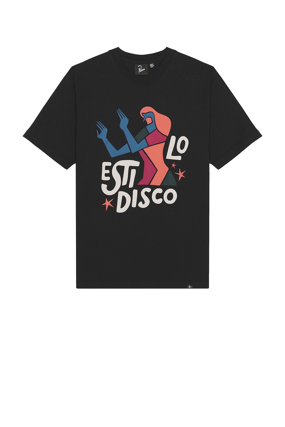 Image 1 of By Parra El Stilo Disco T-Shirt in Black