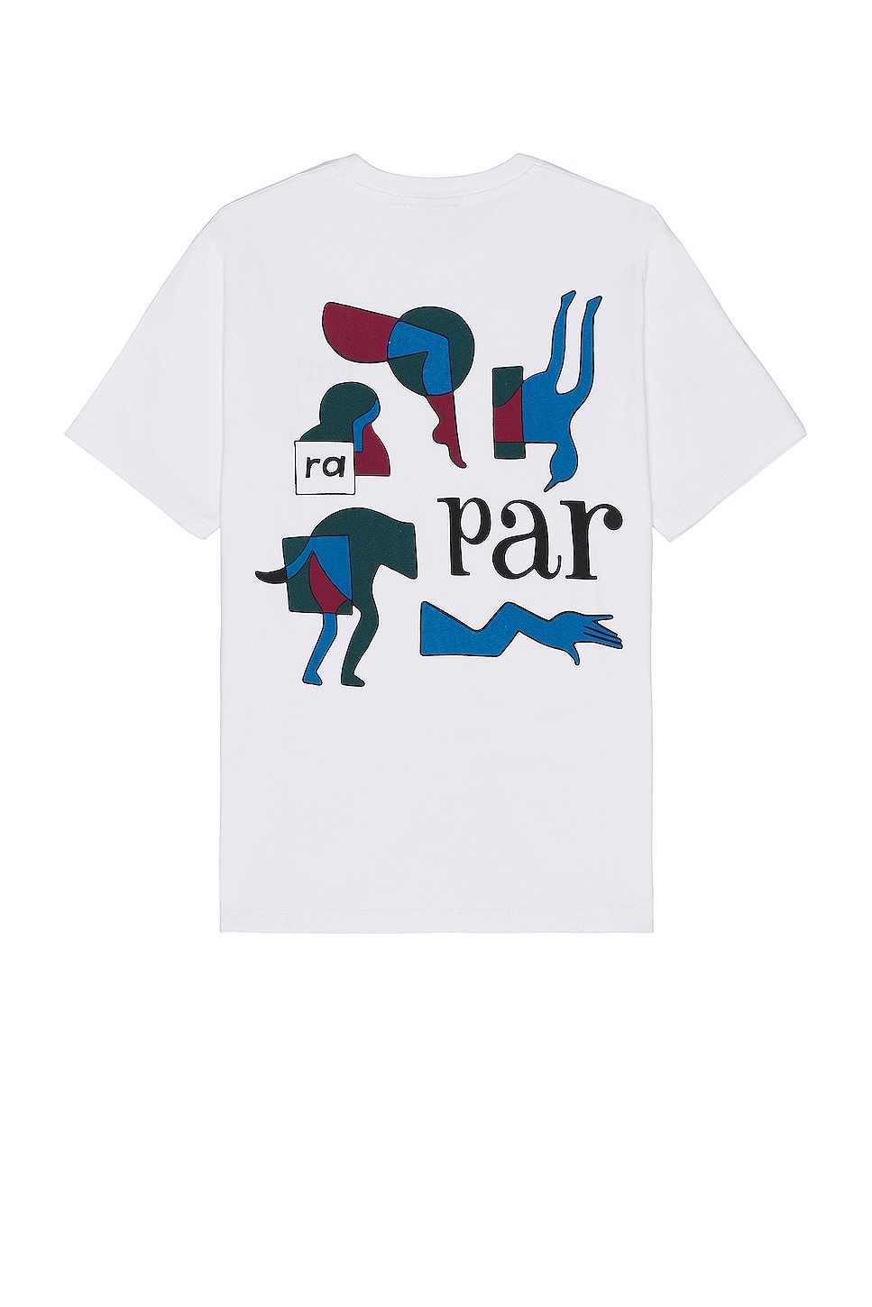 Image 1 of By Parra Rug Pull T-shirt in White