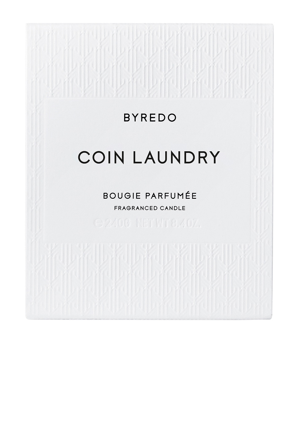 Byredo Coin Laundry Candle In Black