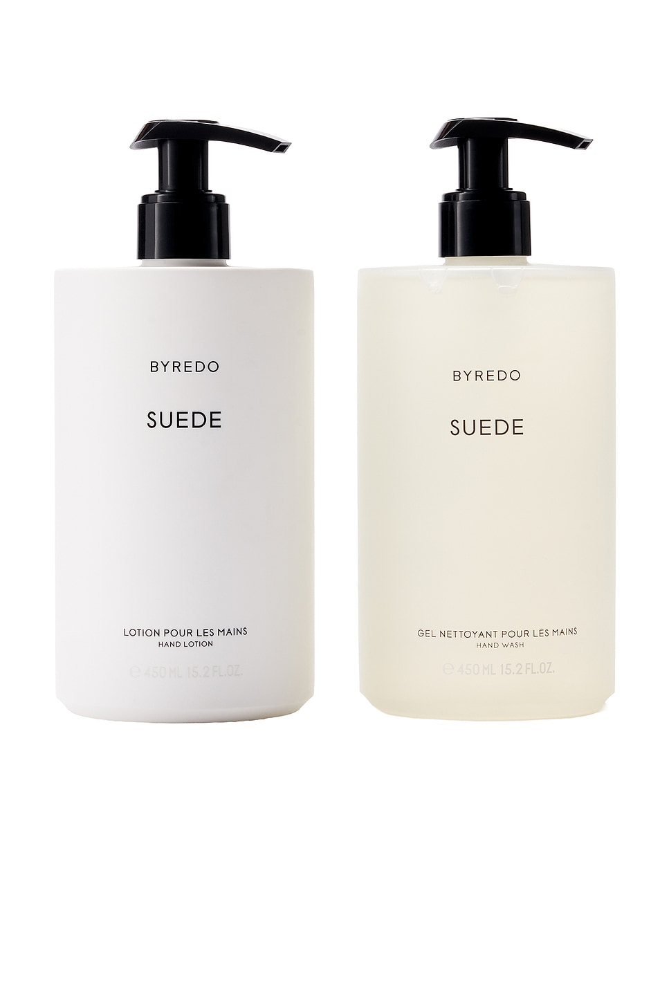 Byredo Suede Hand Wash & Lotion Set In Transparent