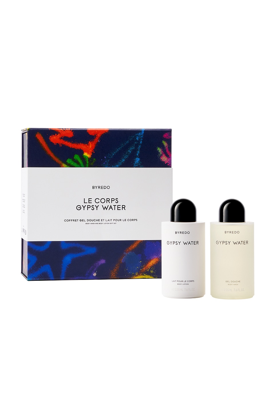 Byredo Gypsy Water Body Wash & Lotion Set In Transparent