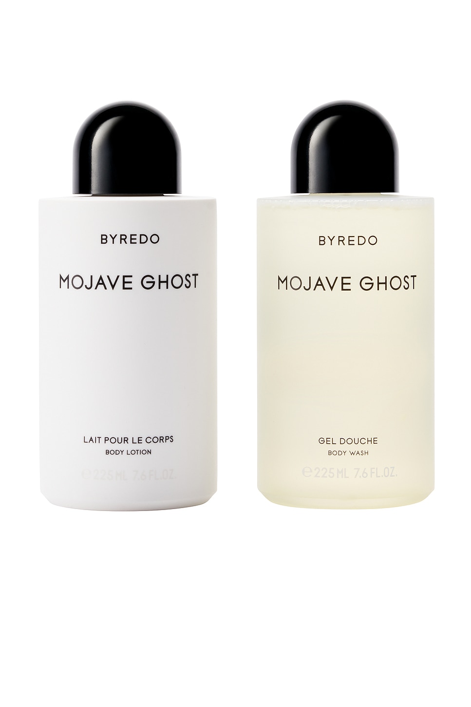 Byredo Mojave Ghost Body Wash & Lotion Set In Transparent