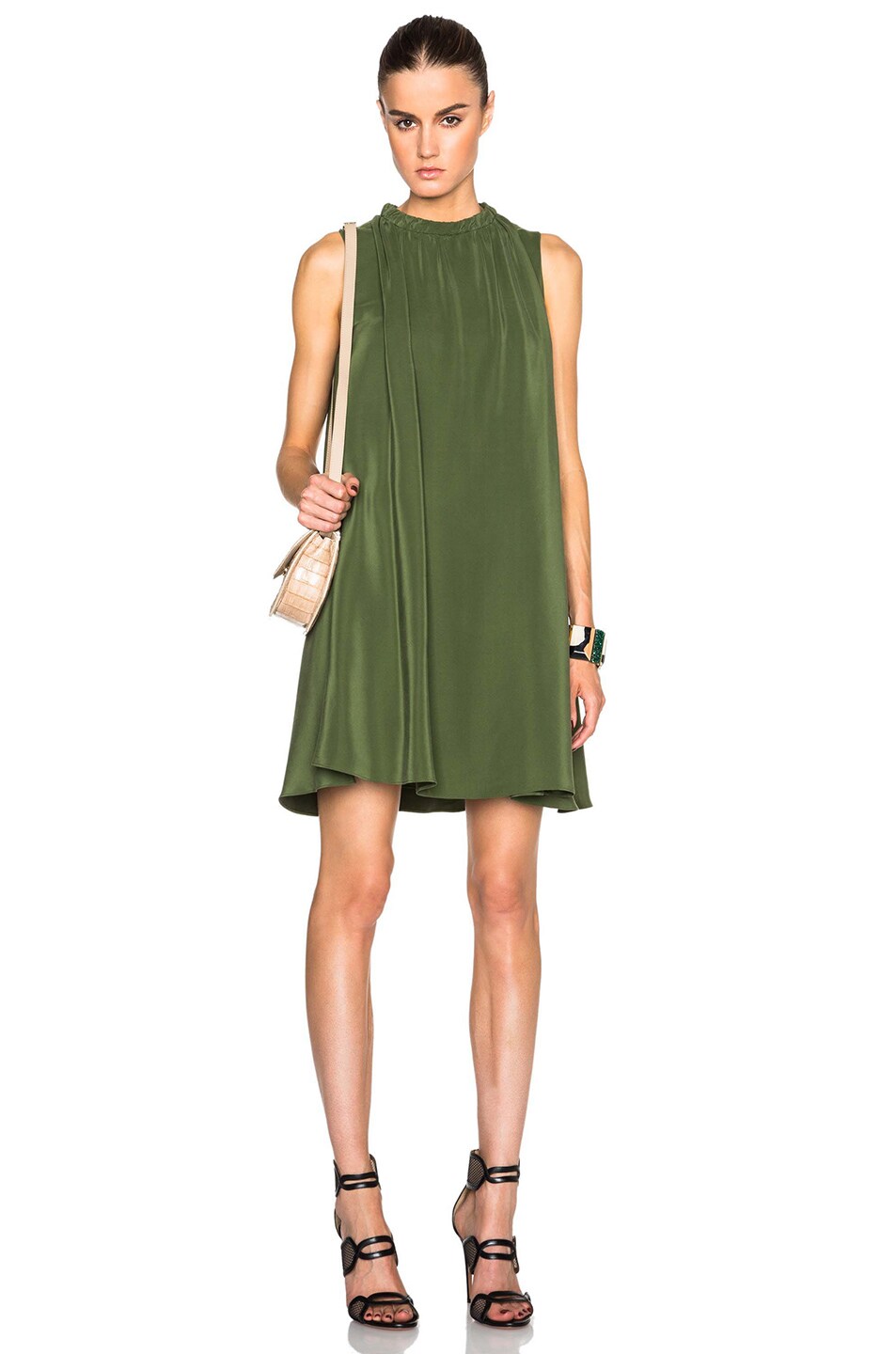 Image 1 of camilla and marc Quiescent Dress in Olive