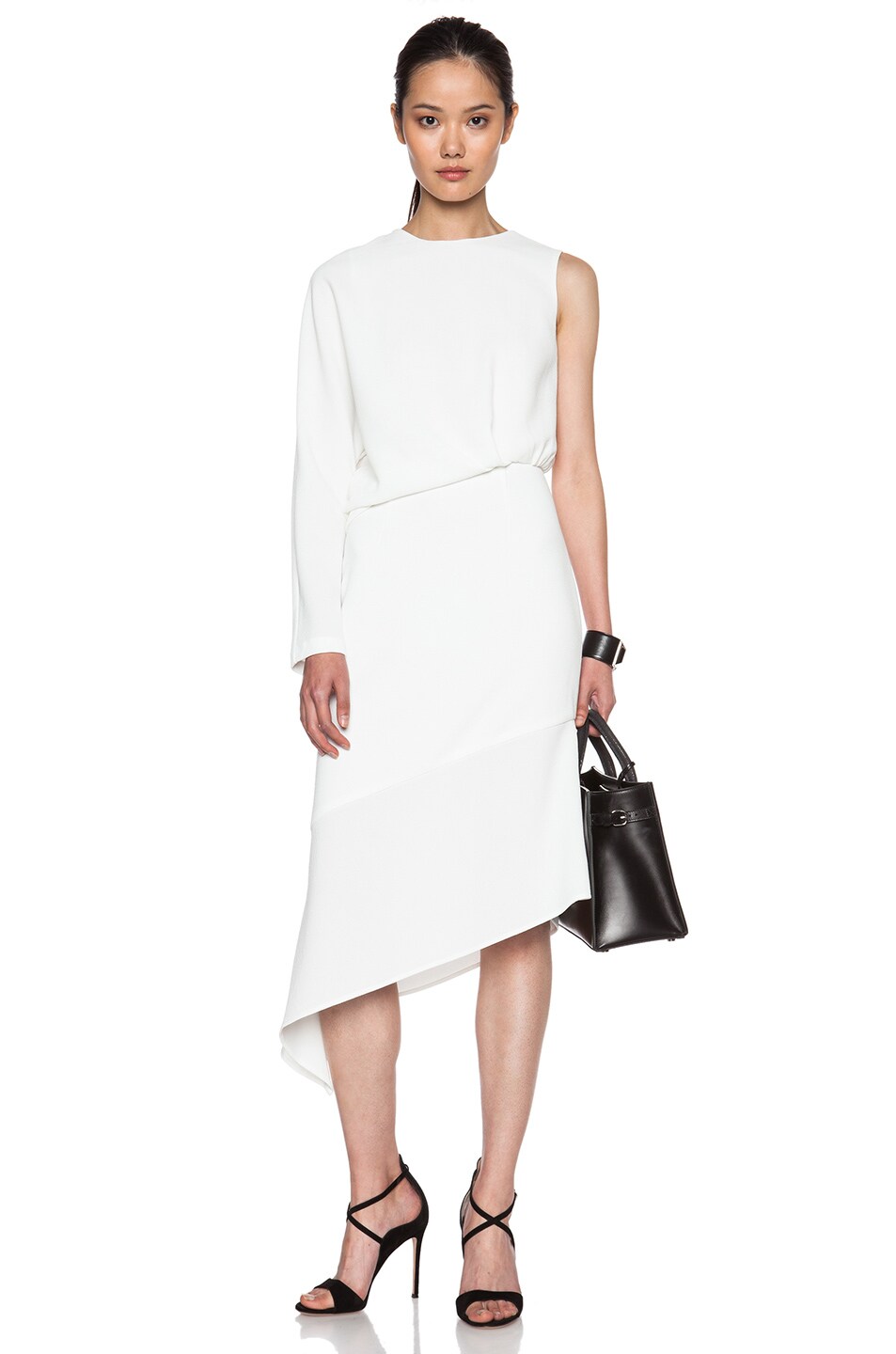 Image 1 of camilla and marc Retina Dress in Winter White