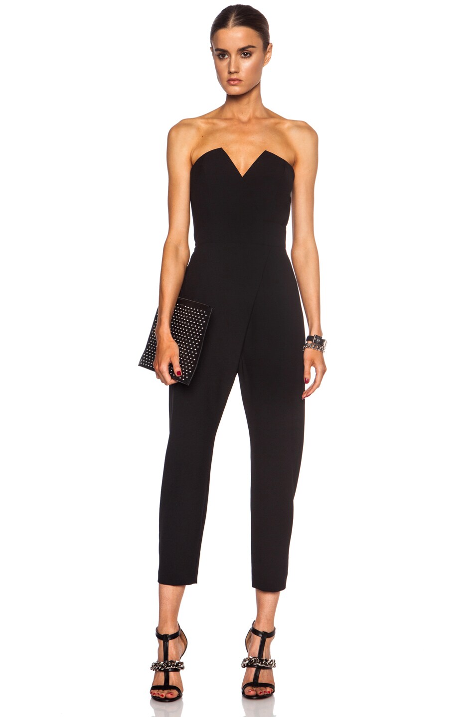 Image 1 of camilla and marc Sittella Poly Jumpsuit in Black