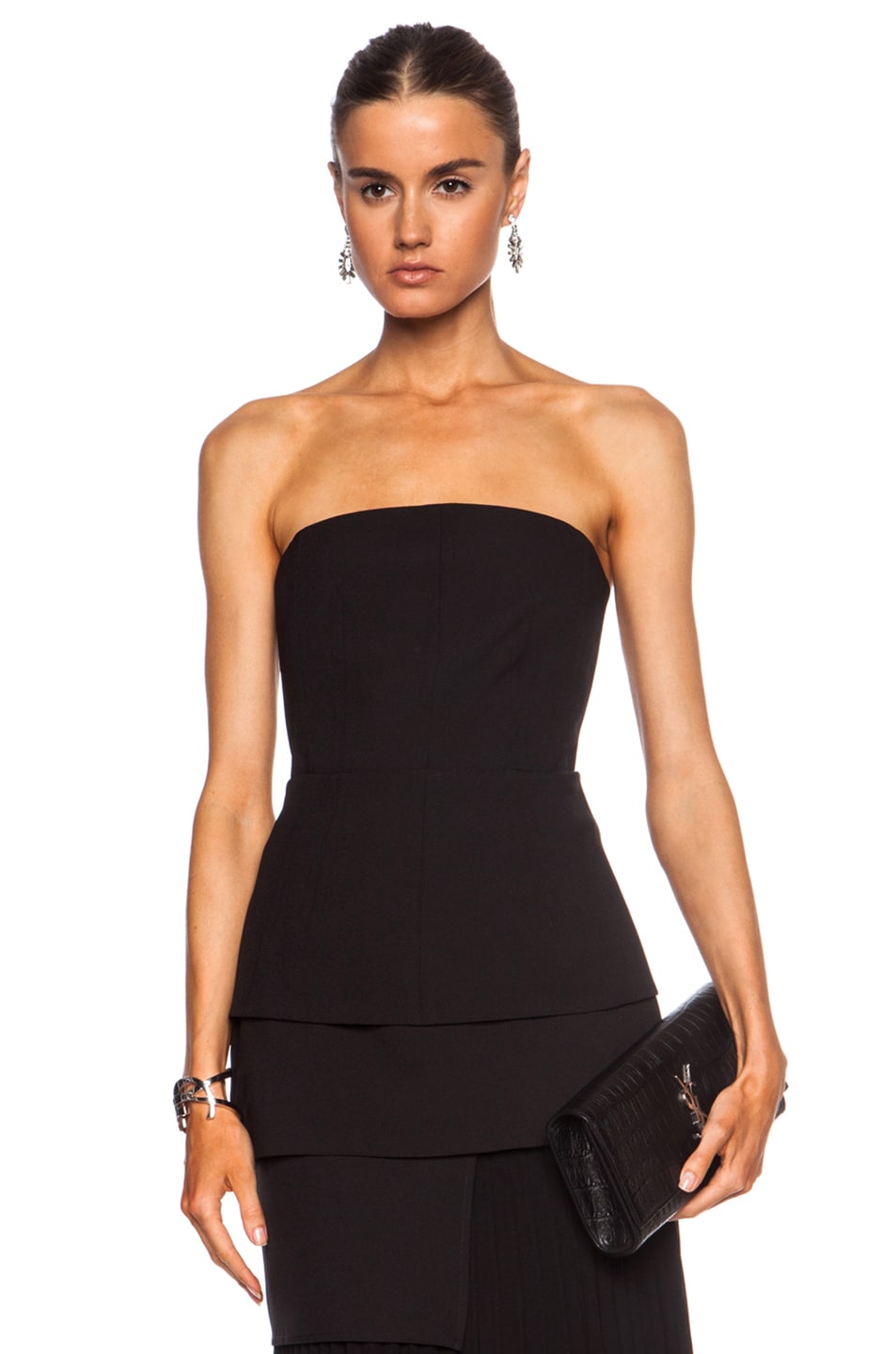Image 1 of camilla and marc Whistler Poly Bustier in Black
