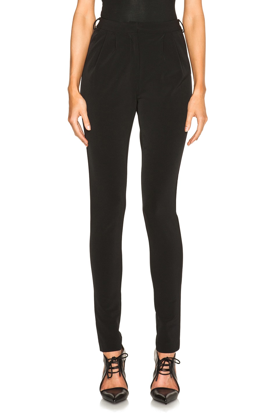 Image 1 of Carisa Rene by Nightcap High Rise Trousers in Black