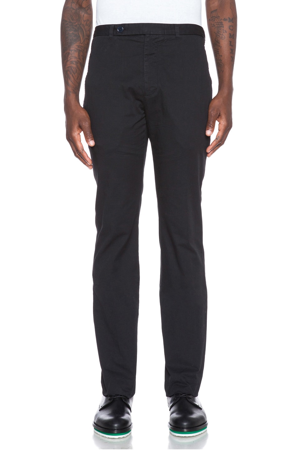 Image 1 of Carven Cotton Pant in Navy