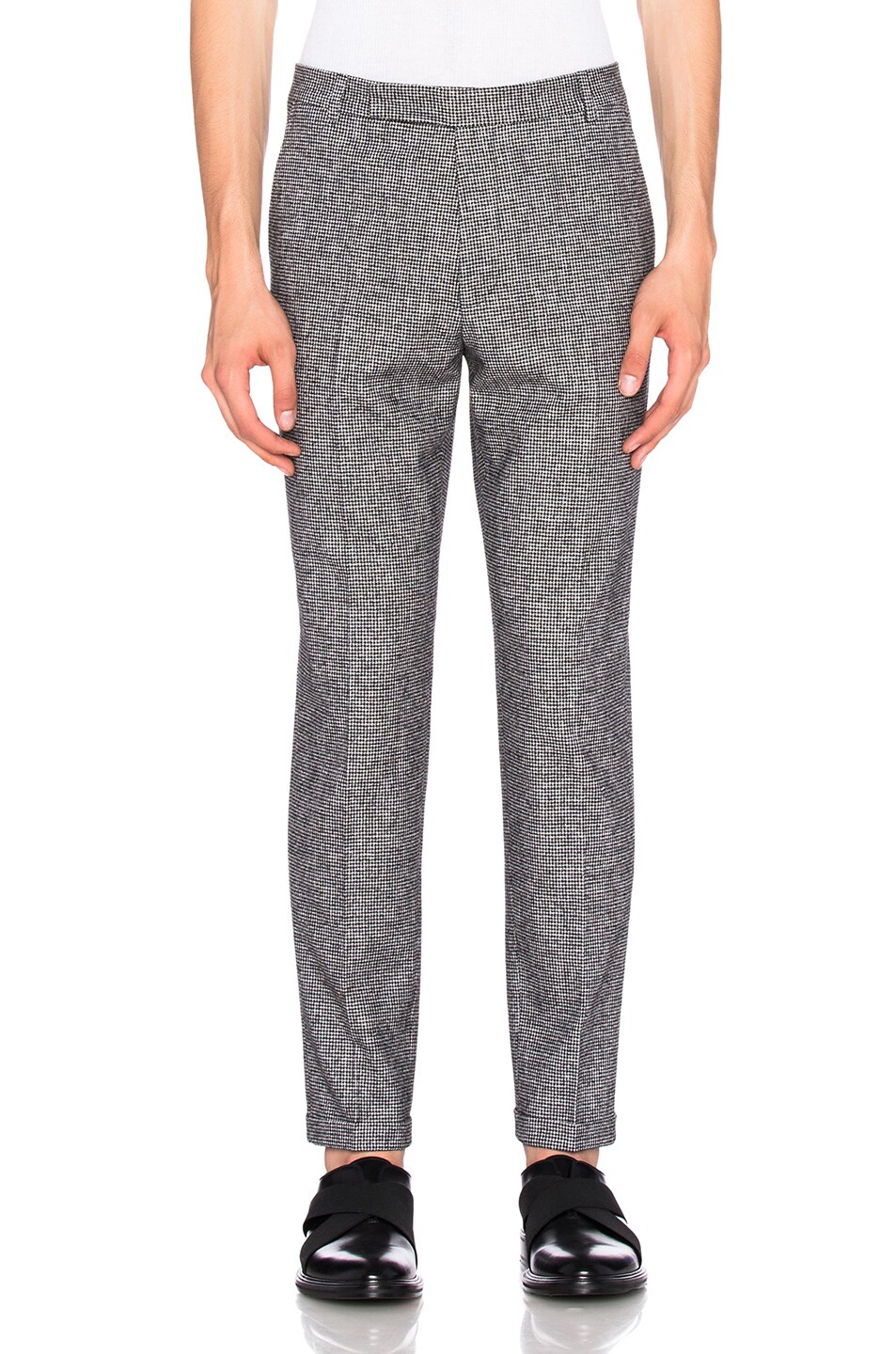 Image 1 of Carven Suiting Trousers in Black & White