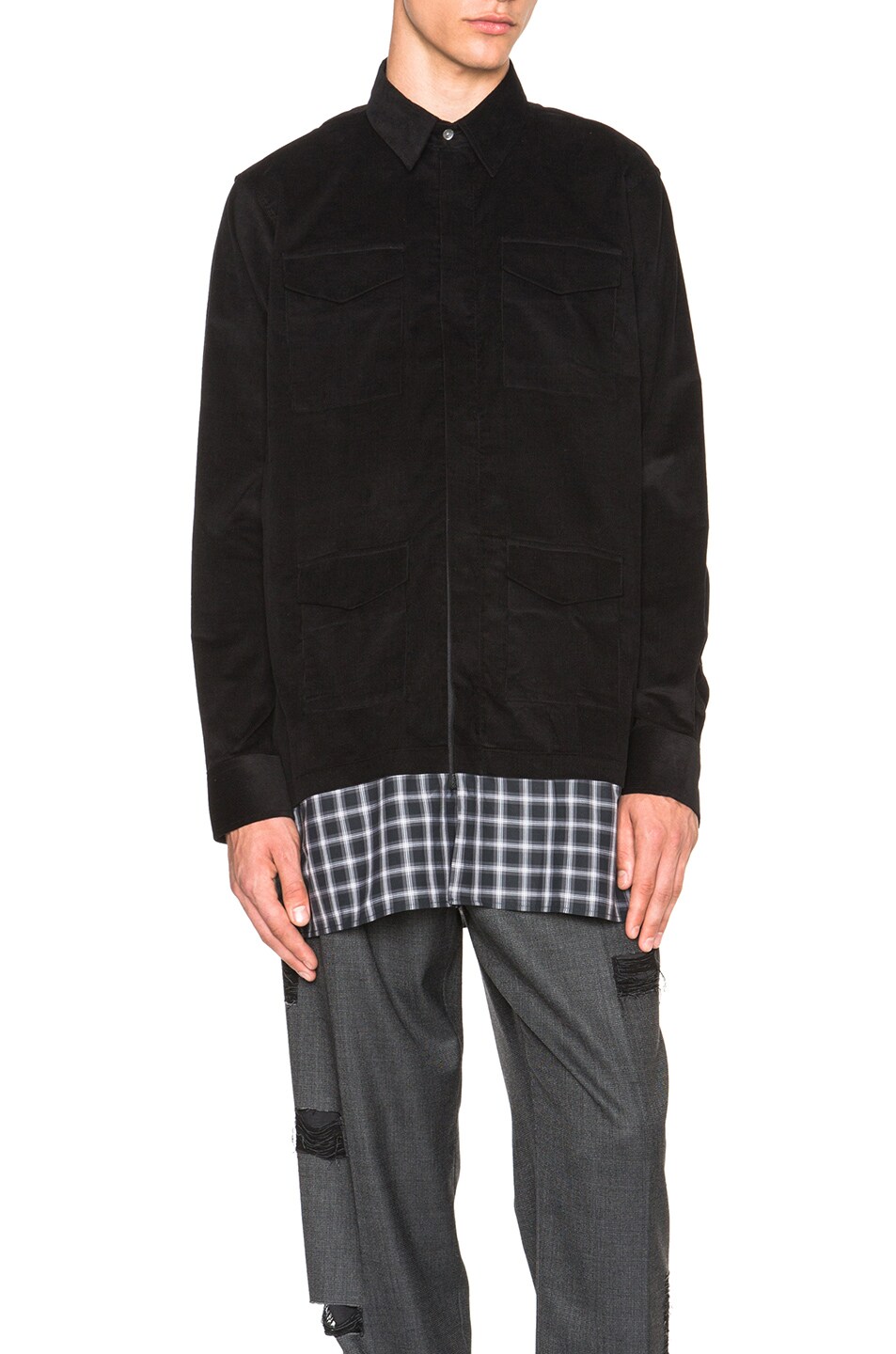 Image 1 of Casely-Hayford Stanley New Windcheater Jacket in Black