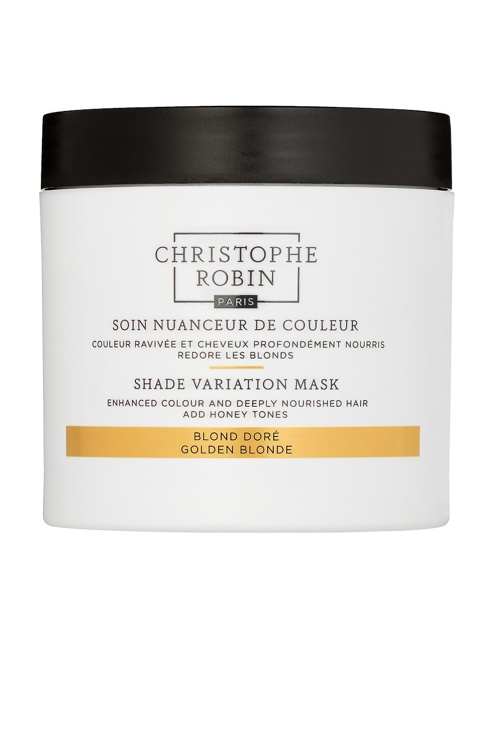 Christophe Robin Shade Variation Mask in Tan