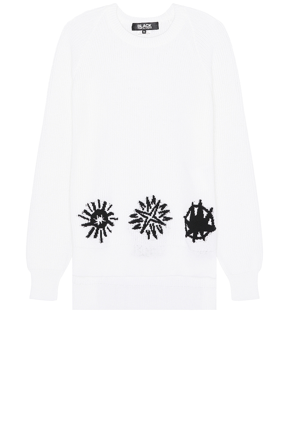 Image 1 of COMME des GARCONS BLACK x Filip Pagowski Sweater in White