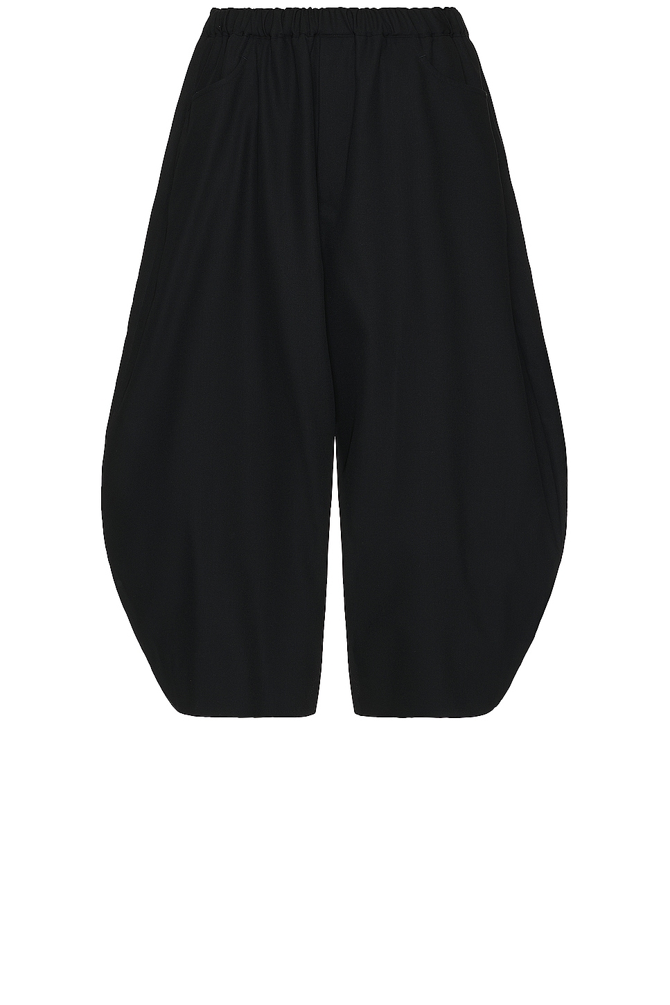 Image 1 of COMME des GARCONS BLACK Gabardine Trouser in Black