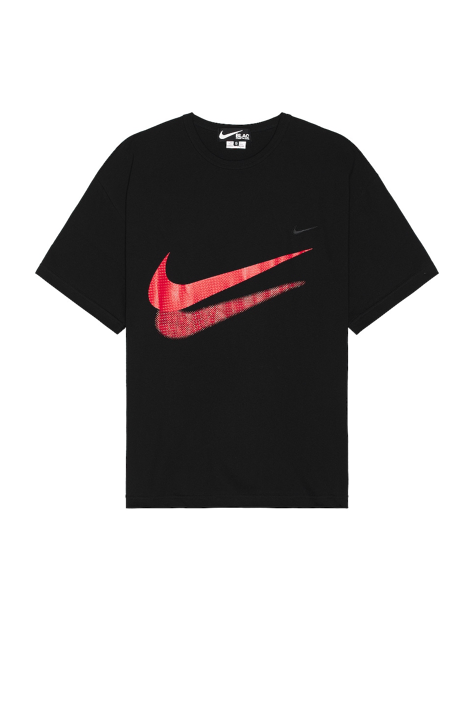 Image 1 of COMME des GARCONS BLACK X Nike Tee in Black