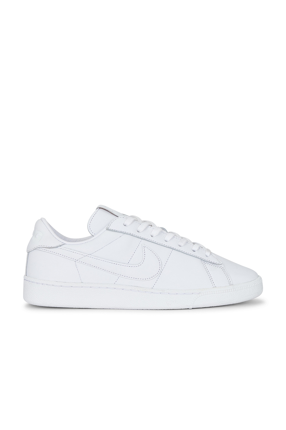 Image 1 of COMME des GARCONS BLACK X Nike Tennis Classic Sneaker in White