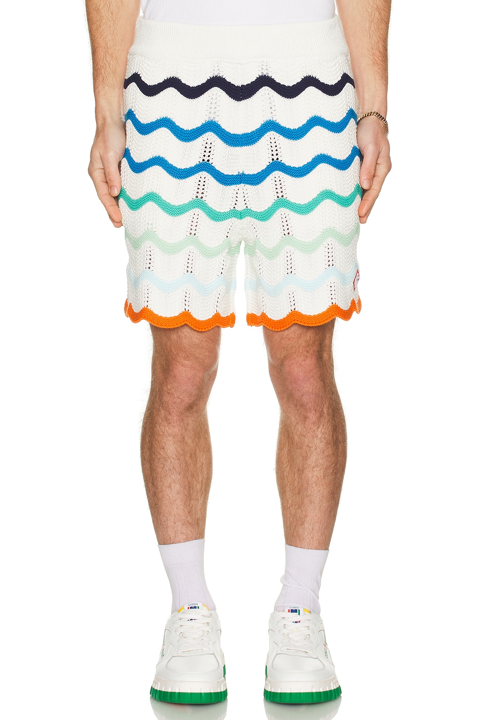Gradient Wave Texture Shorts - Thumbnail 2