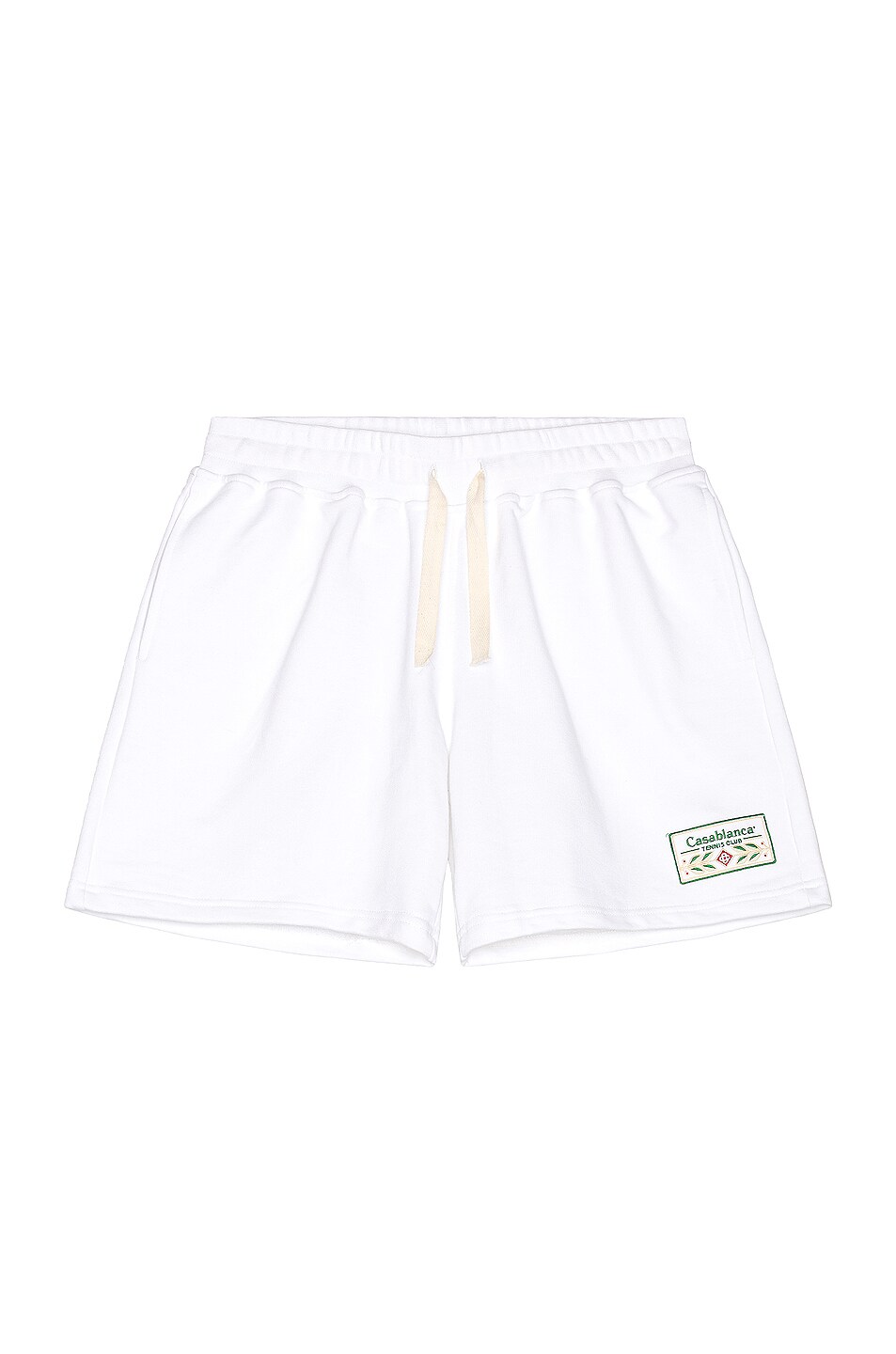 Image 1 of Casablanca Jersey Shorts in White
