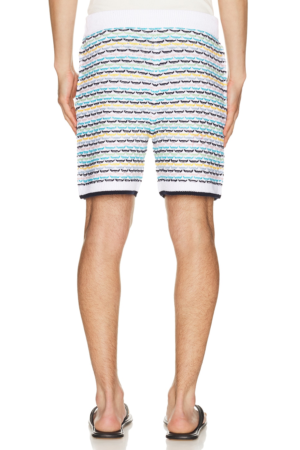 Casablanca Tuck Stitch Shorts | Thumbnail 2