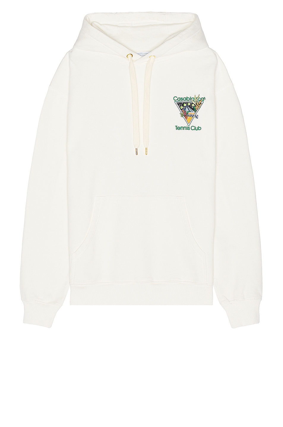 Image 1 of Casablanca Tennis Club Icon Embroidered Hoodie in Tennis Club Icon