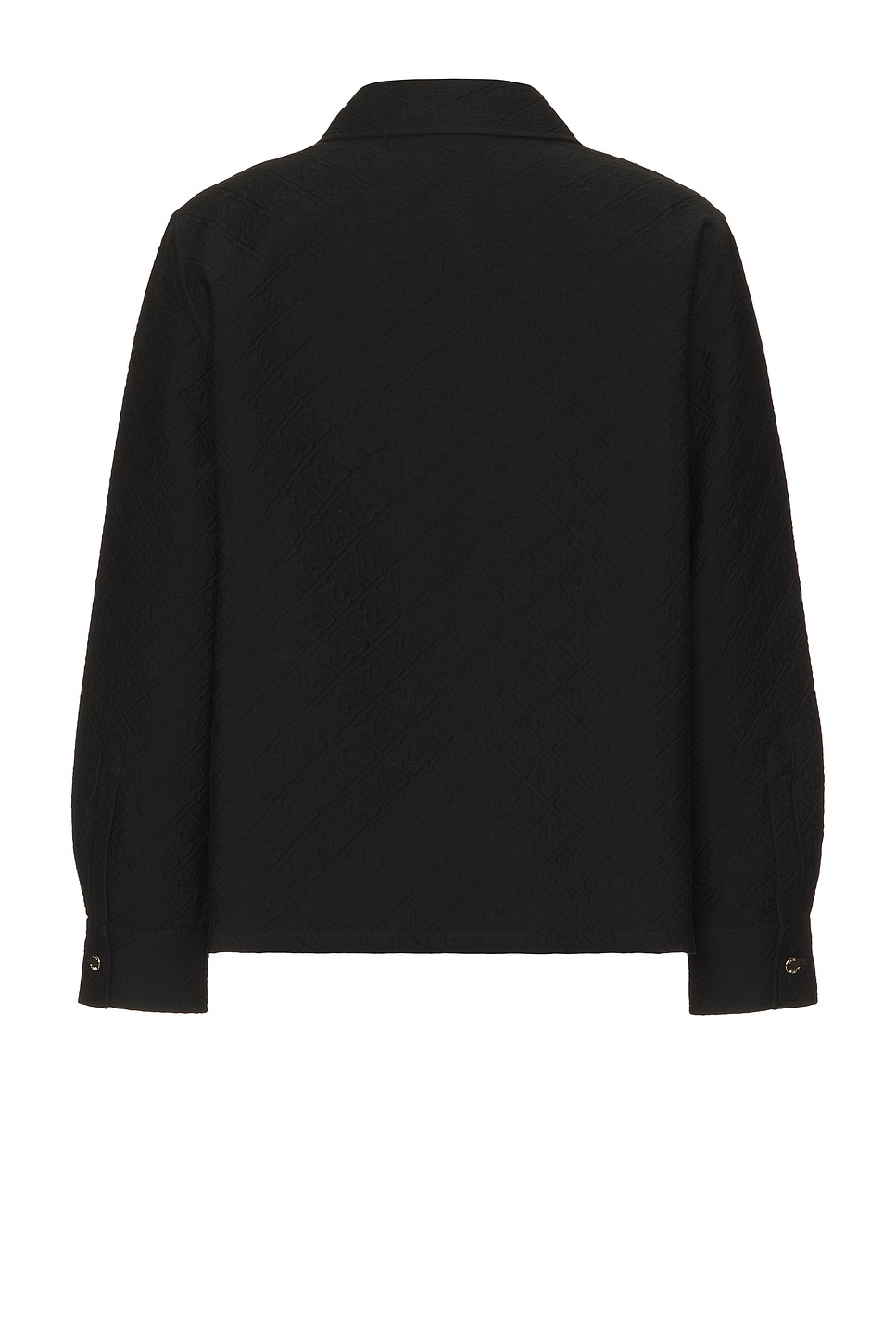Casablanca Jacquard Monogram Jacket In Black
