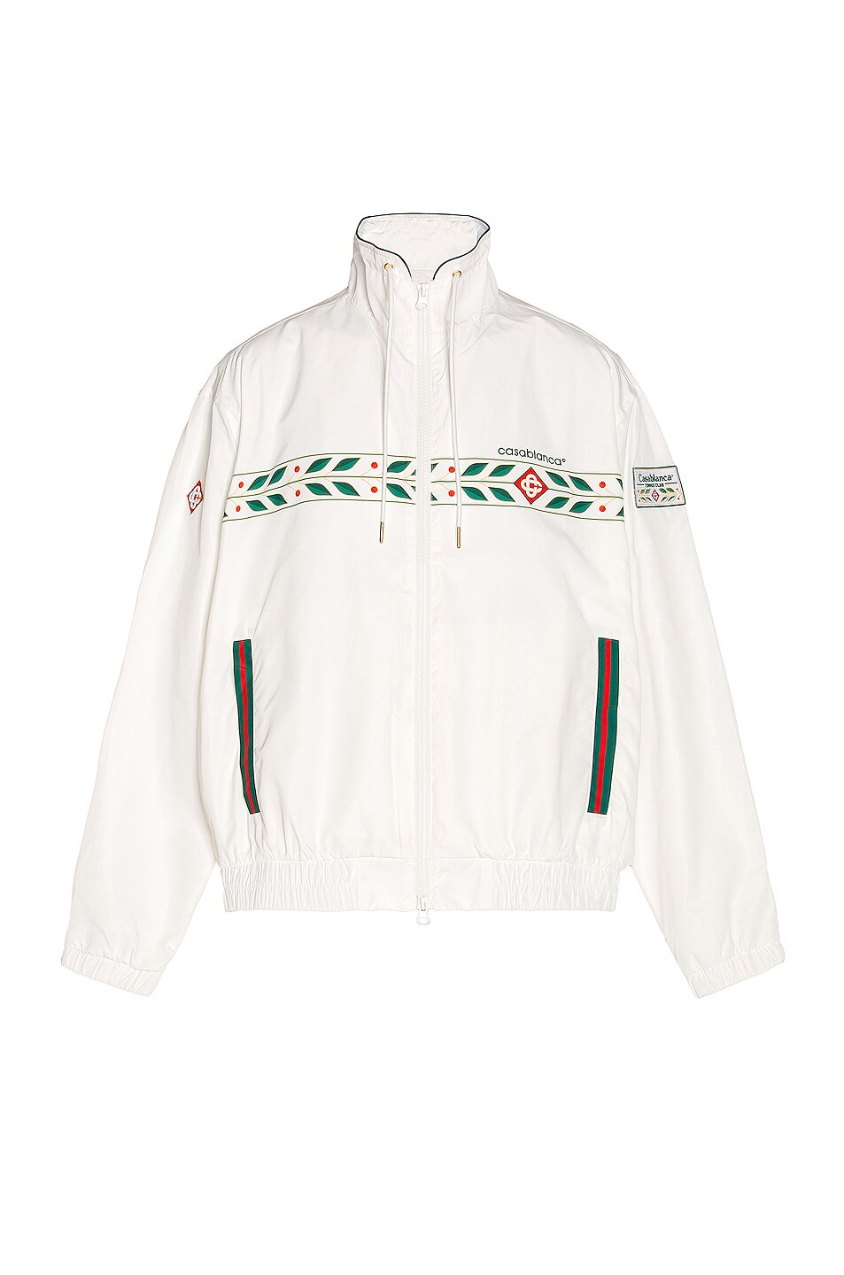 Image 1 of Casablanca Sport Tracksuit Top in White