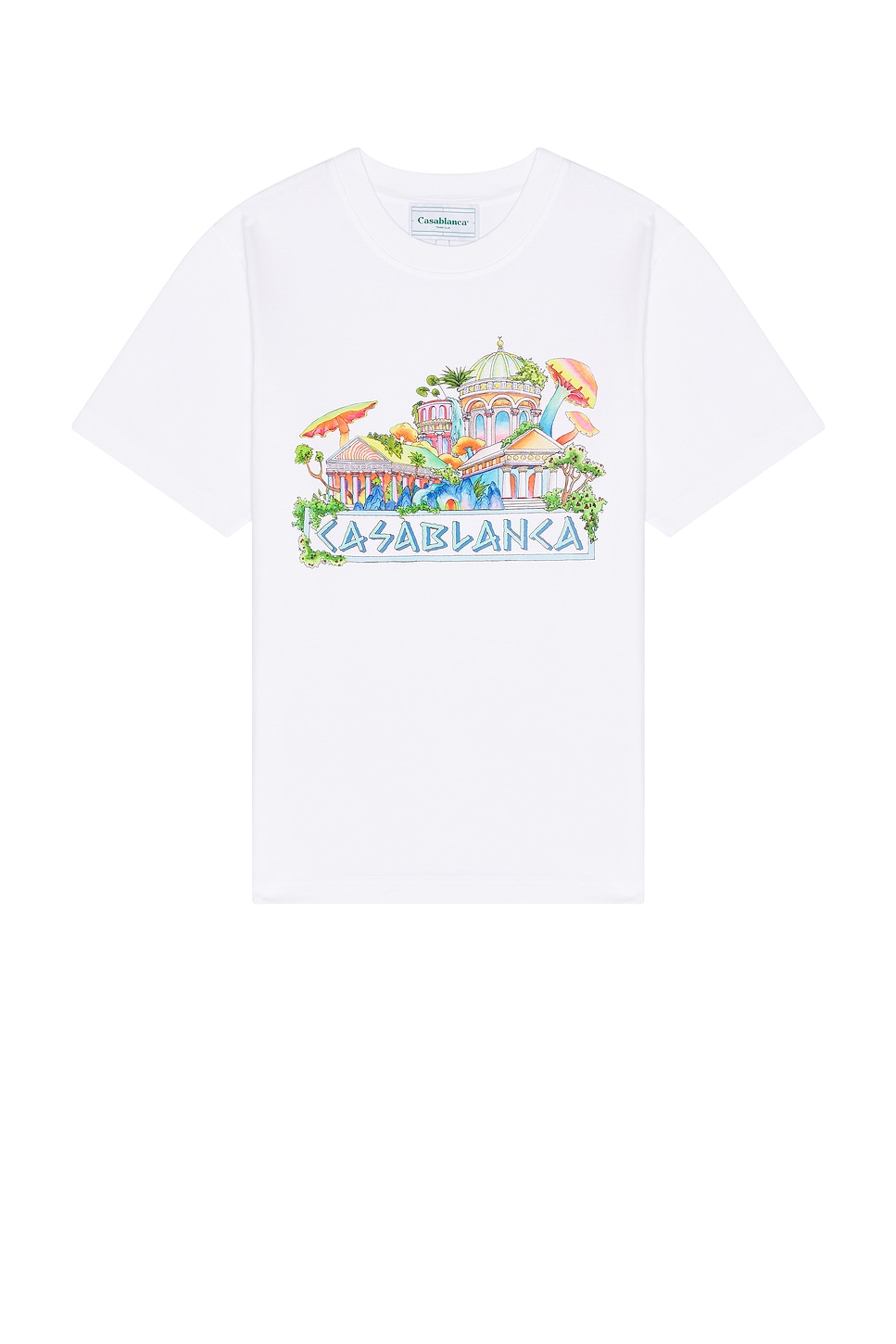 Image 1 of Casablanca The Road To Knowledge T-Shirt in White