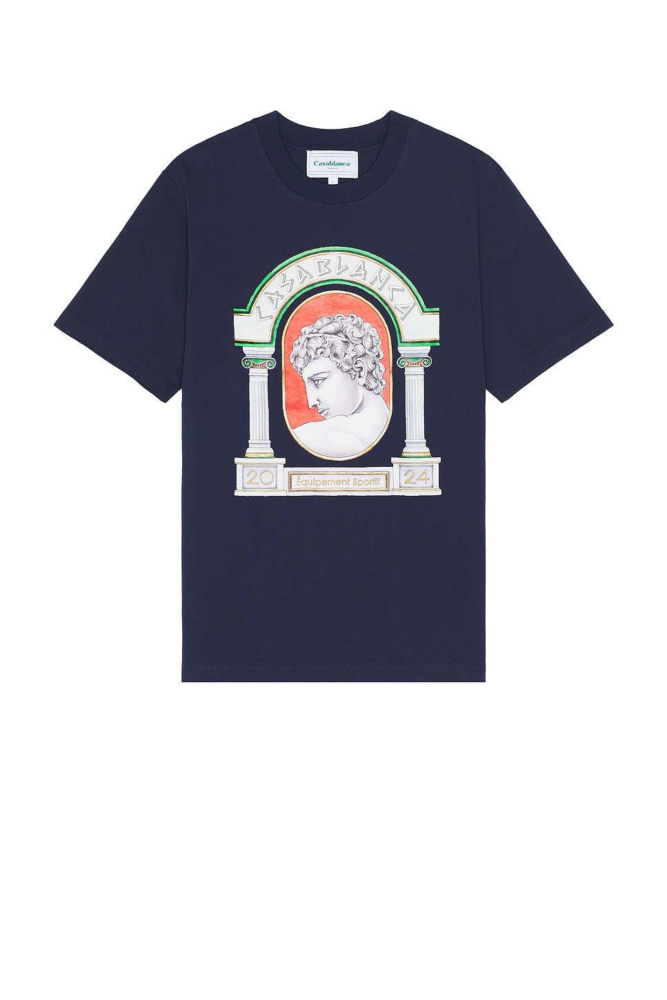 Image 1 of Casablanca La Medaille T-Shirt in Le Medaille