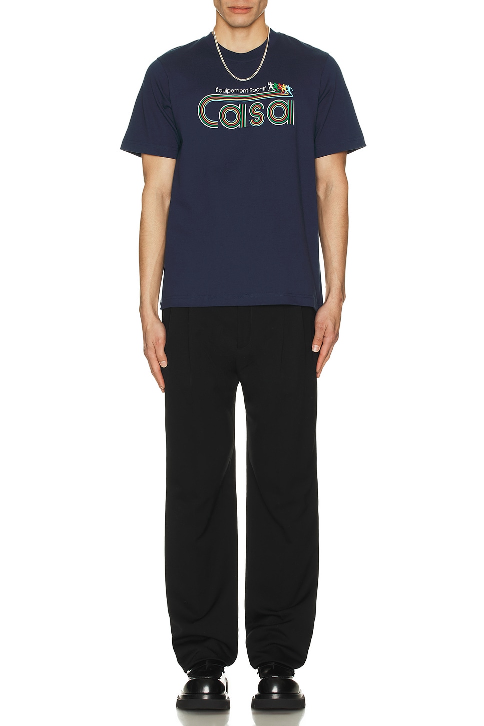 Image 1 of Casablanca Equipment Sportif Screen Printed T-Shirt in Equipment Sportif
