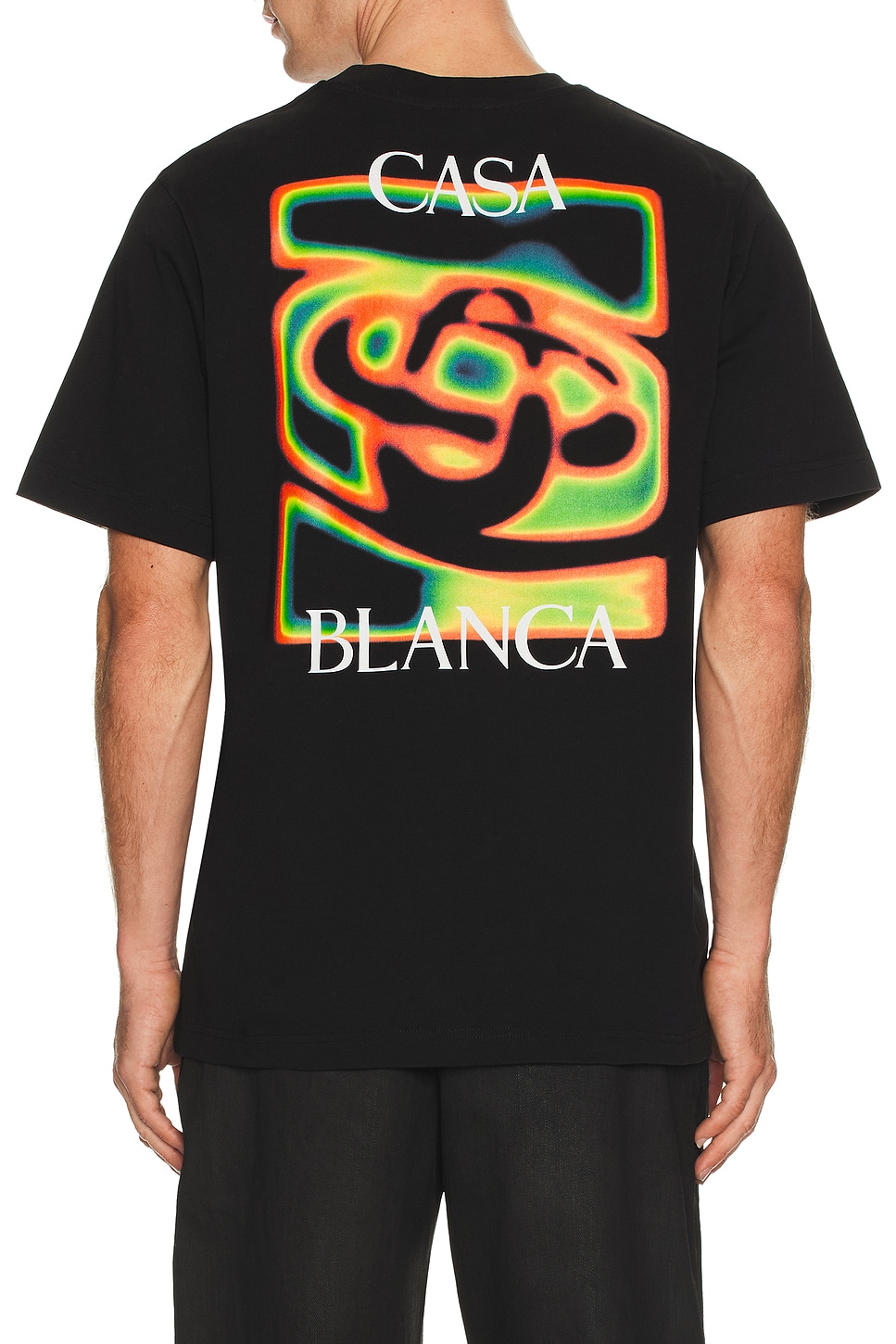 Image 1 of Casablanca Heat Map Classic T-Shirt in Black