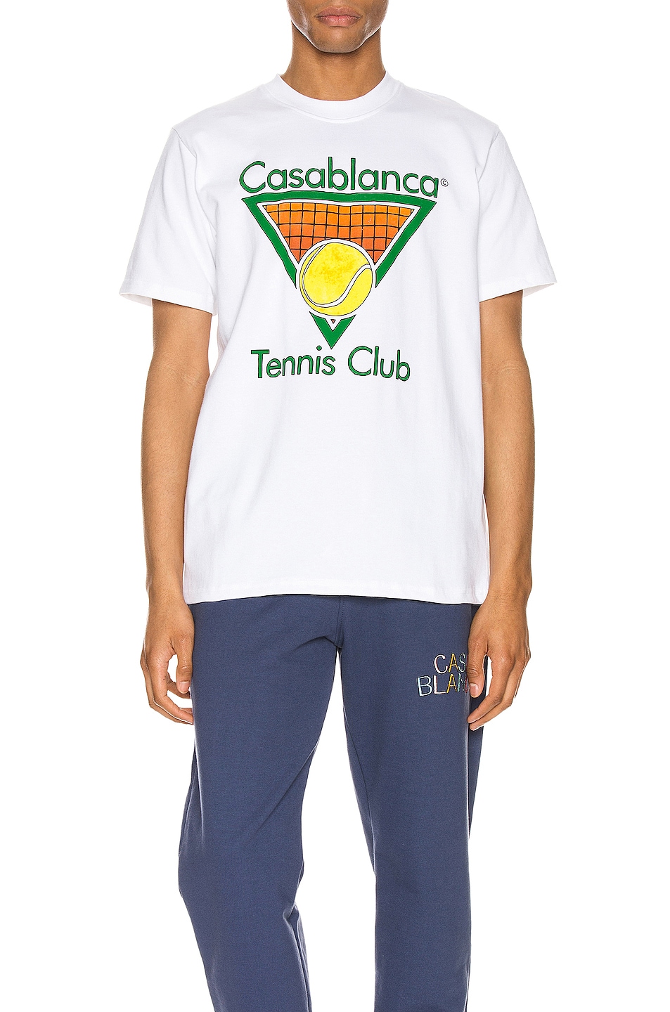 Image 1 of Casablanca Casa Tennis Club Icon Tee in White