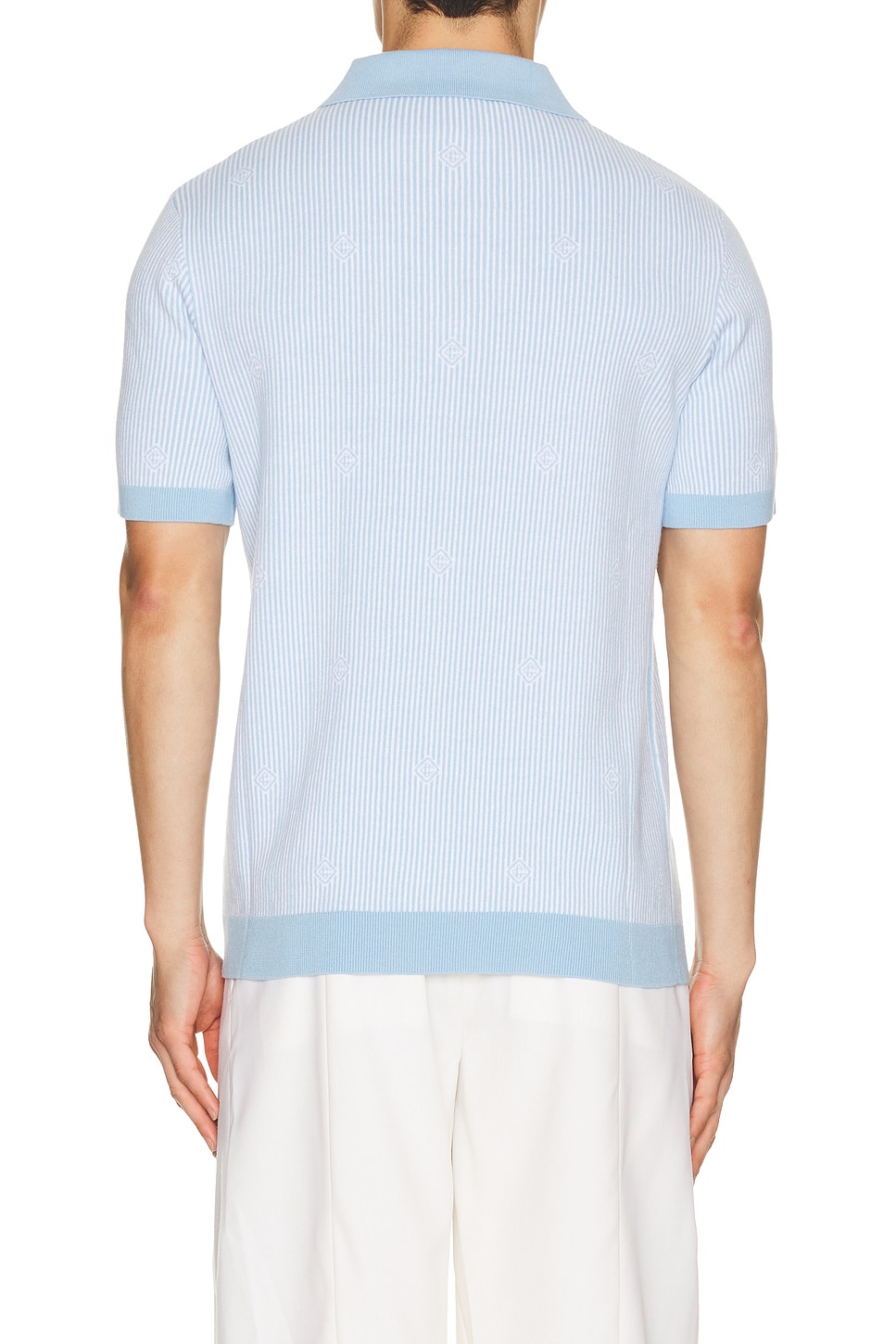Casablanca Pinstripe Polo Shirt | Thumbnail 2