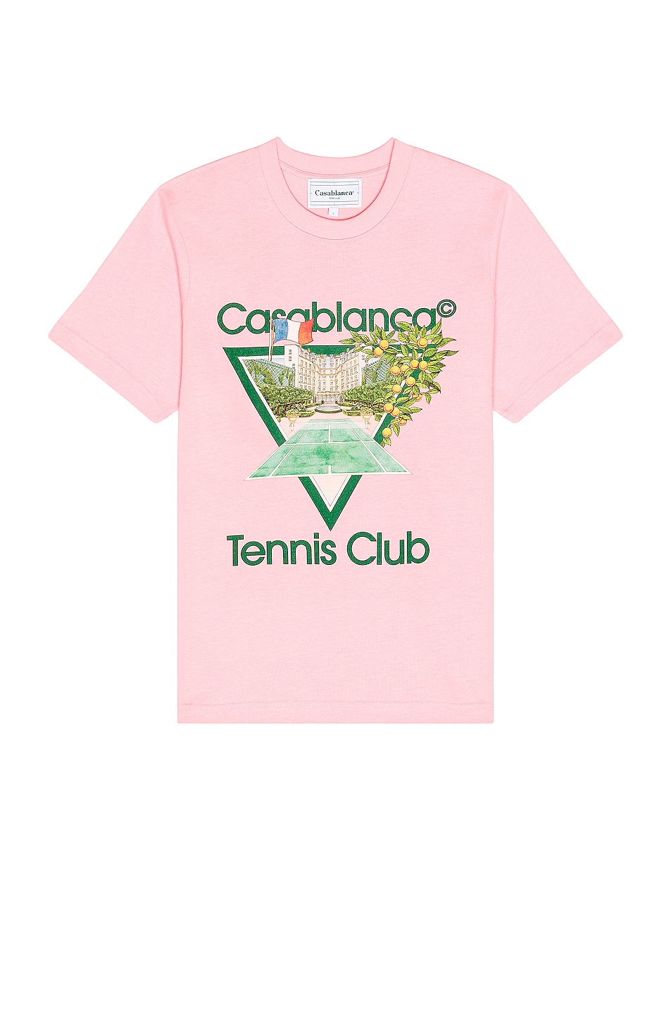 Image 1 of Casablanca Printed T-Shirt in Tennis Club Icon