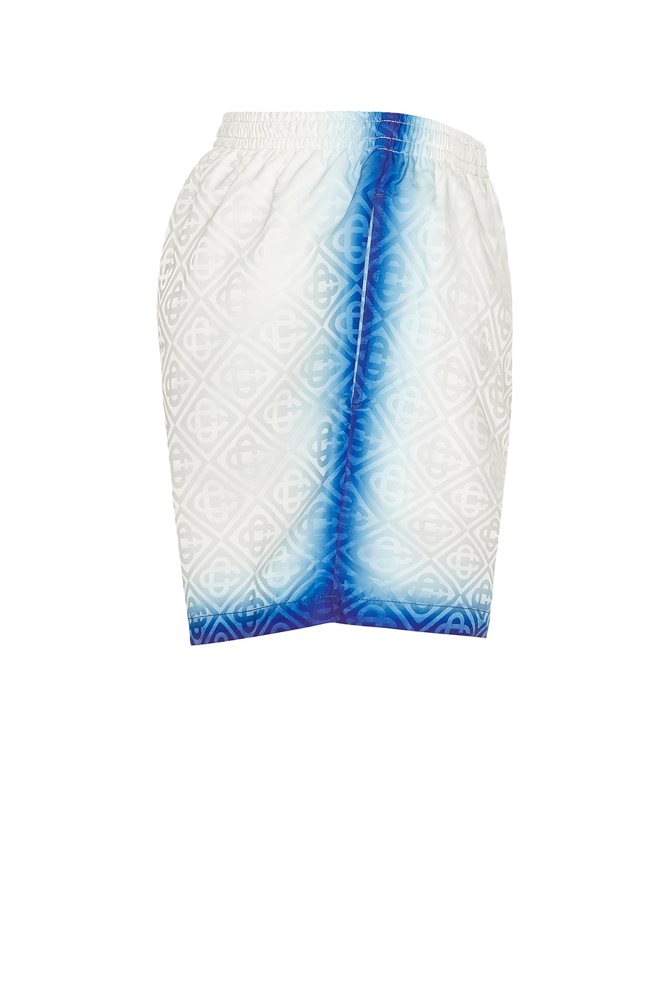 Printed Jacquard Monogram Swim Shorts - Thumbnail 4