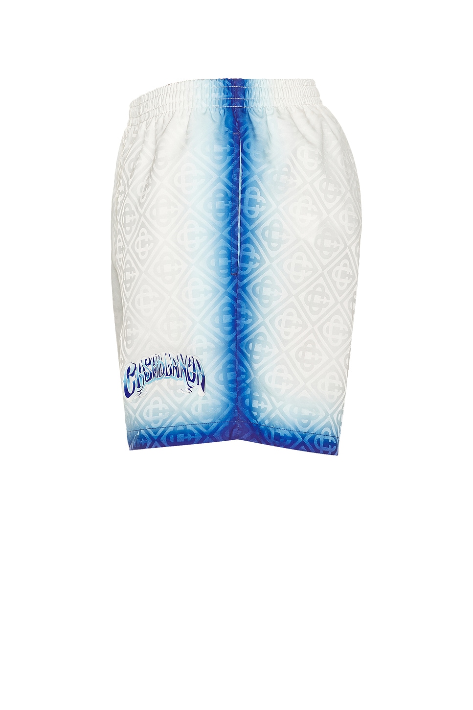 Printed Jacquard Monogram Swim Shorts - Thumbnail 3